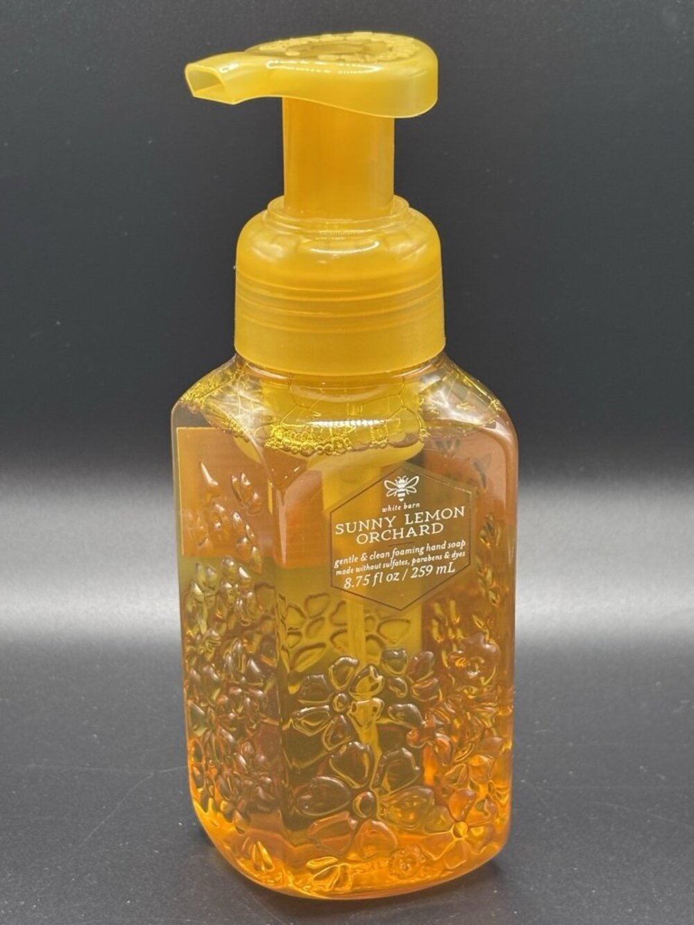 Bath & Body Works Sunny Lemon Orchard Gentle Foaming Hand Soap 8.75 oz Yellow - Picture 3 of 16